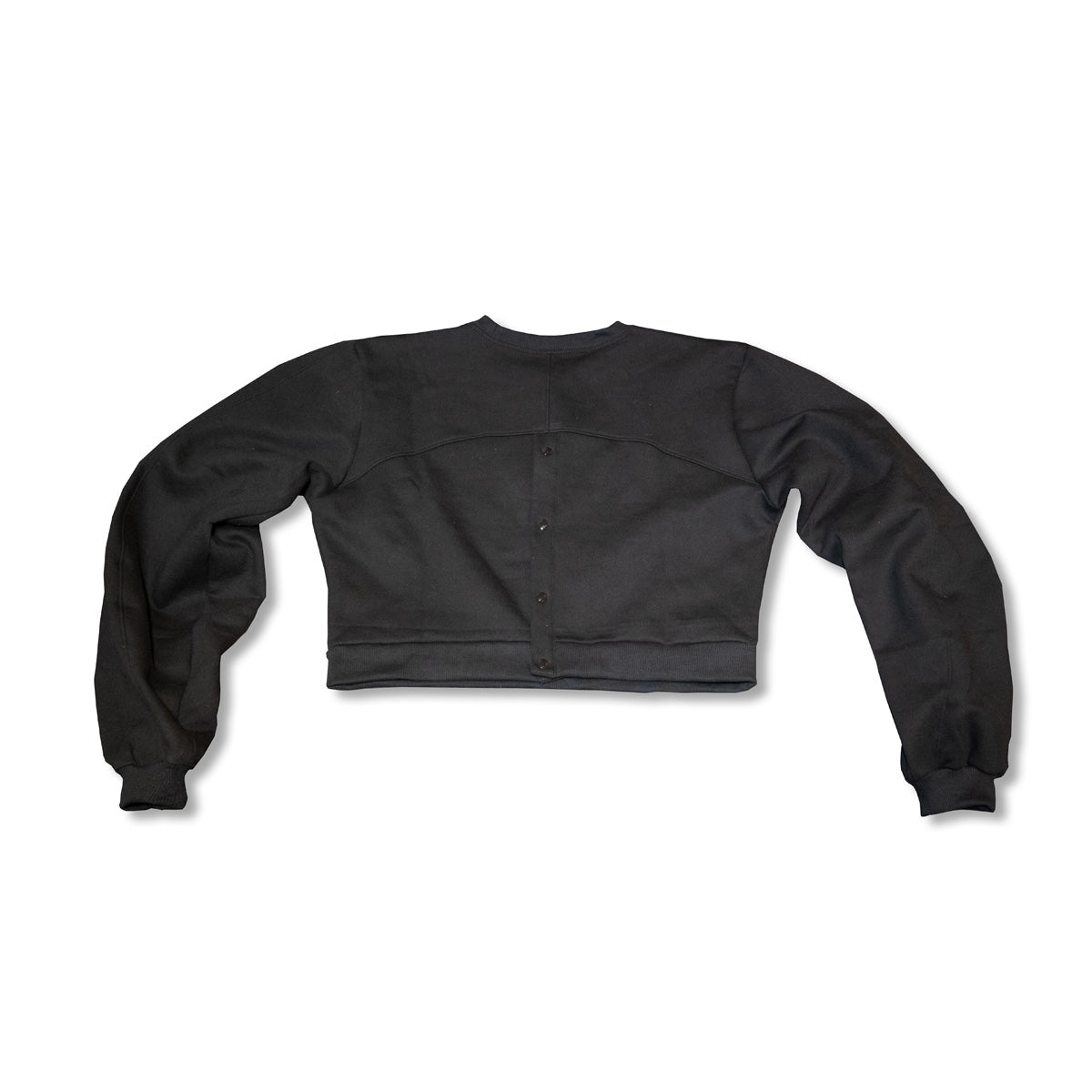 Women's Crew SnapTop Black